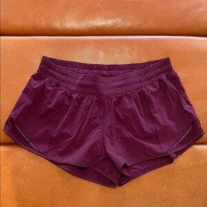 Lululemon Hottie Hot Athletic / Running Shorts